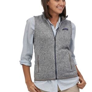 Patagonia Better Sweater Full
Zip Vest Gray Women Size XS V.Good Condition